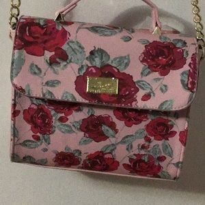Betsey Johnson - LBADDYY- Roses/ Pink  Crossbody